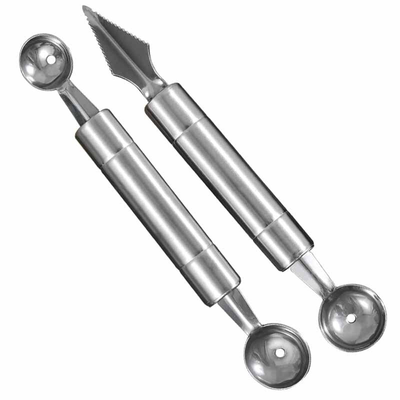 Stainless Steel Dual-Purpose Fruit Digging