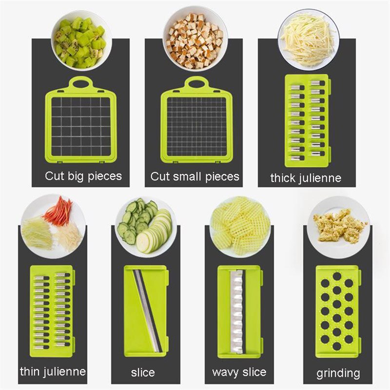 Vegetable Cutter Peeler Manual Fruit Slicer