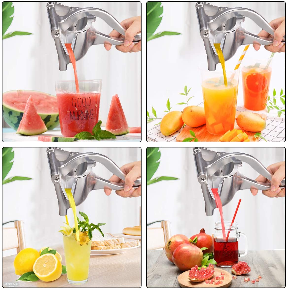 Manual Juice Squeezer Aluminum Alloy