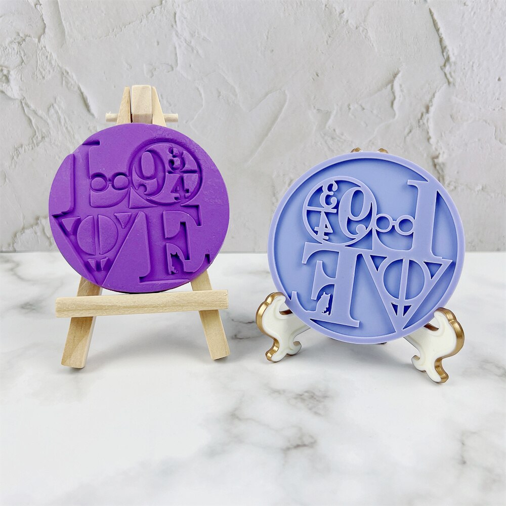 Lover Anniversary Biscuit Mould Stamp