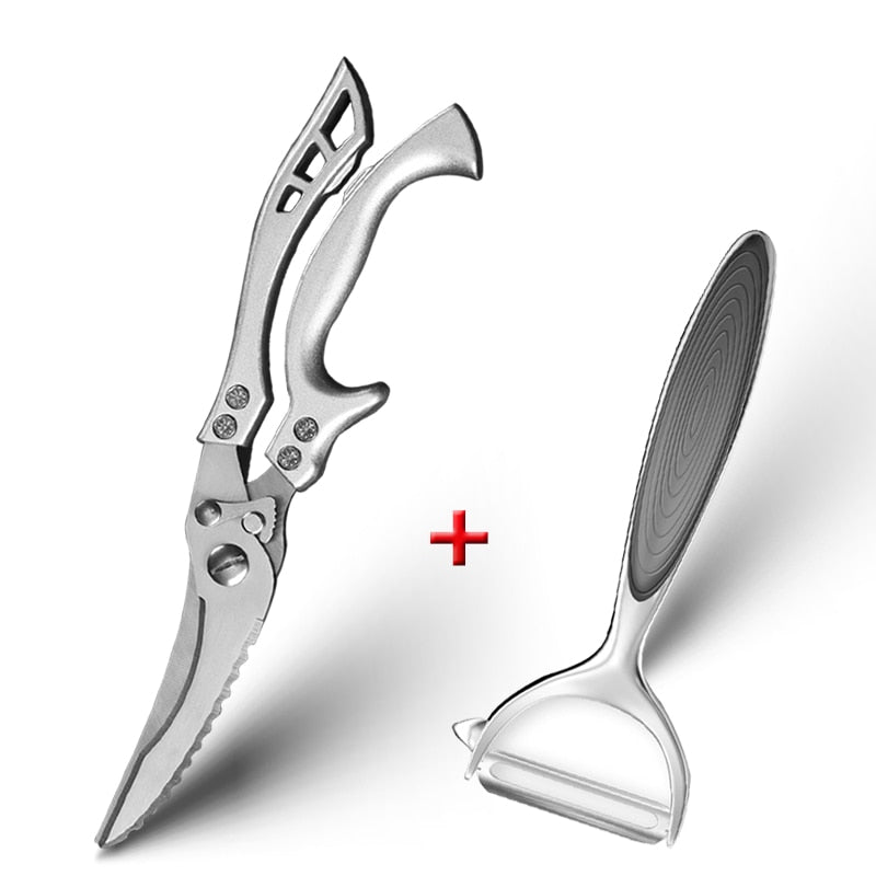 Kitchen Scissors Cutter Stainless Steel