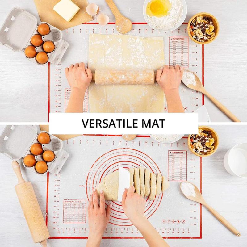 Oversize Silicone Baking Mat Rolling Kneading Pad