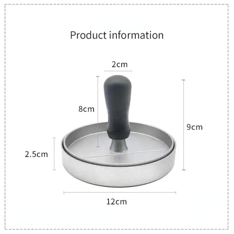 High quality Round Shape Hamburger Press