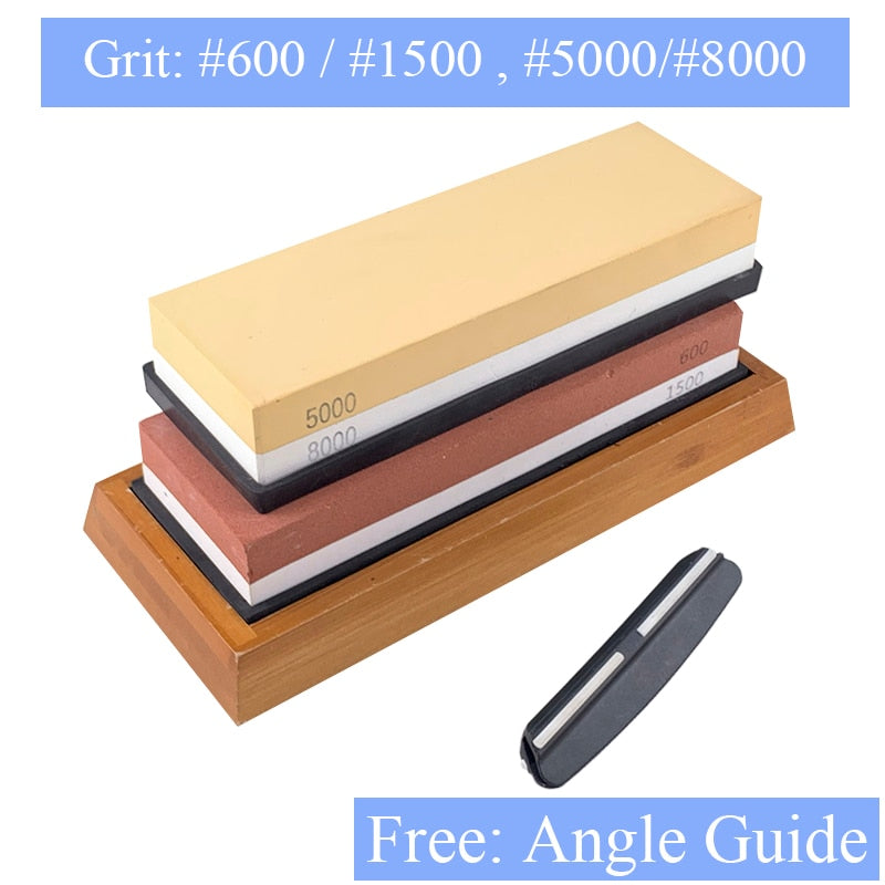 Grit Double-sided Sharpening Stone Base Angle