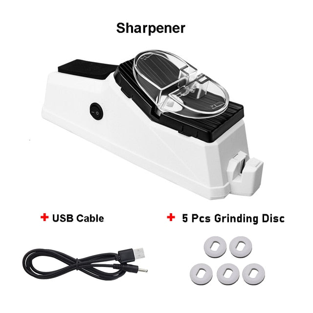 USB Electric Knife Sharpener Adjustable