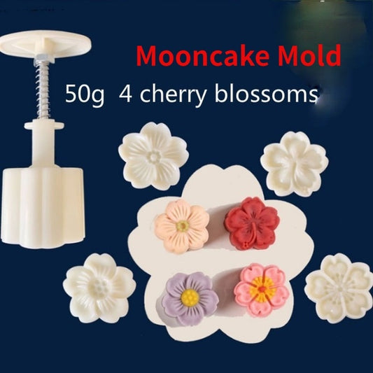 Mooncake Mold Cherry Blossom