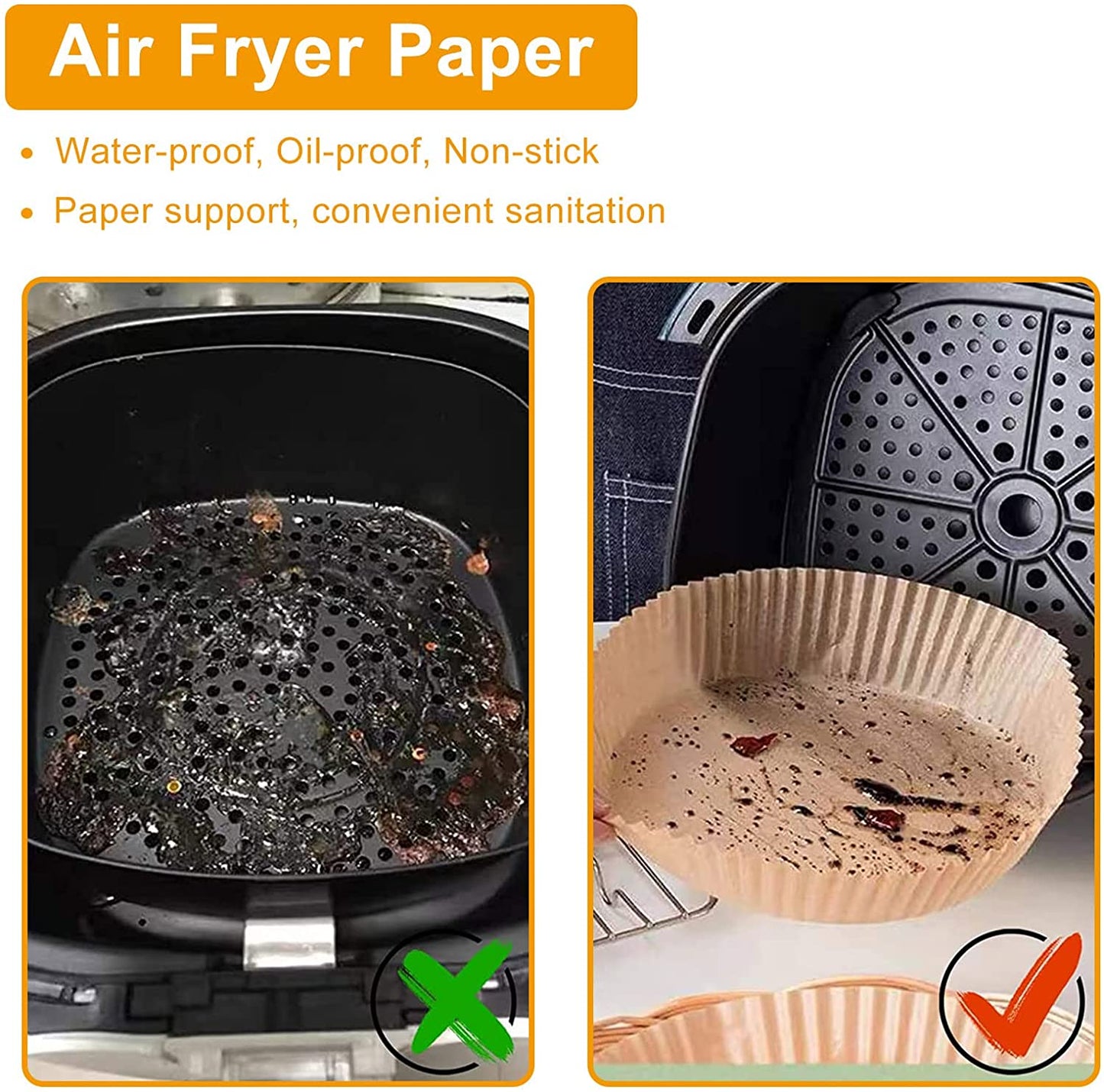 Air Fryer Disposable Paper Liner