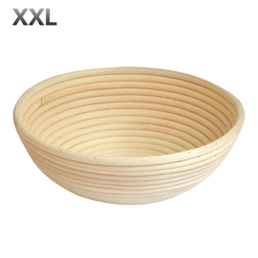 Round Shaped Dough Basket Rattan