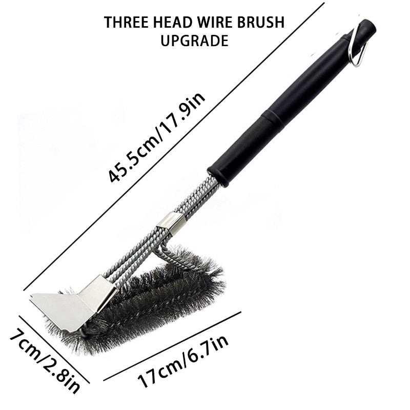 BBQ Grill Barbecue Kit Cleaning Brush