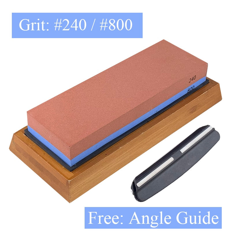 Grit Double-sided Sharpening Stone Base Angle