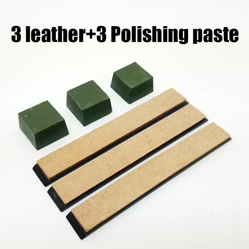 knife sharpening stone Leather