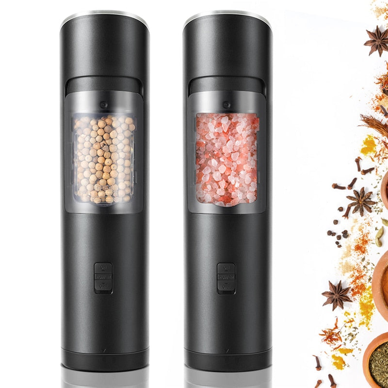 Electric Salt and Pepper Grinder Automatic