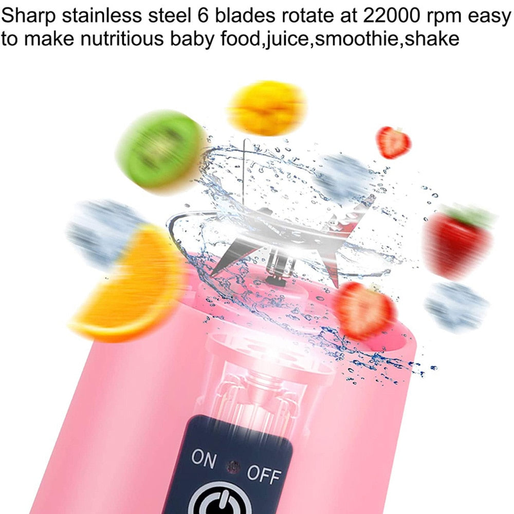 Mini Portable Blender Rechargeable