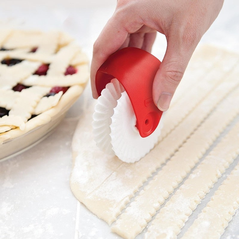 Plastic Dough Lattice Roller Cutter