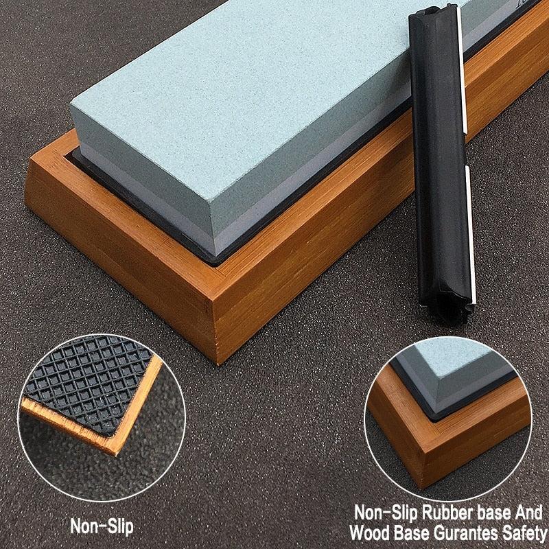 Grit Double-sided Sharpening Stone Base Angle