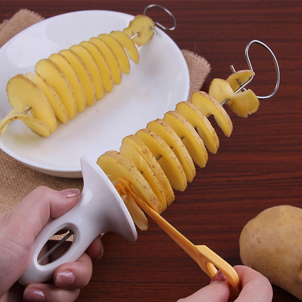 Twisted Spiral Potato Slice Cutter Whirlwind