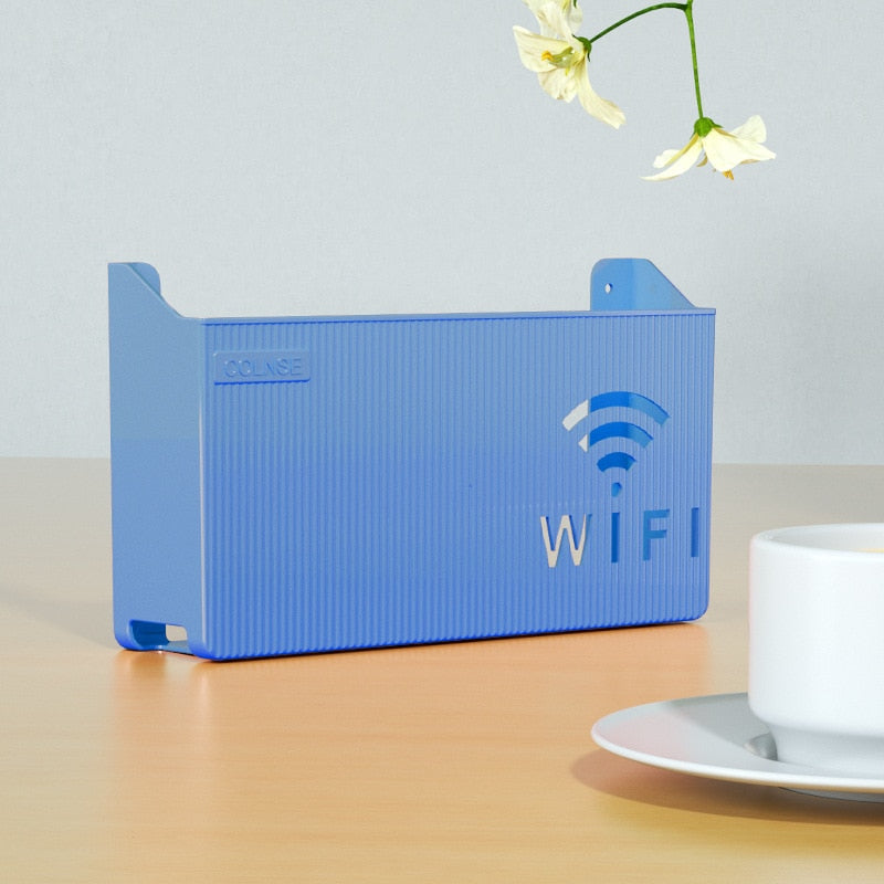 Wireless Wifi Router Shelf Storage Box Wall