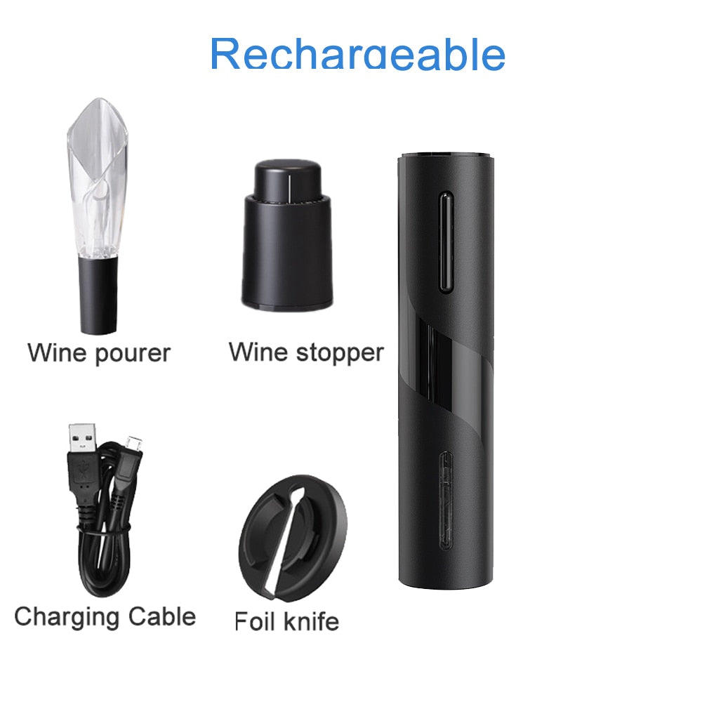 Rechargeable Electric Wine Bottle Opener