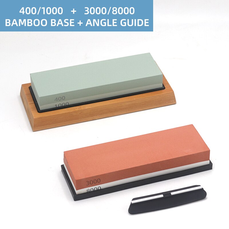 Sharpening Stone Whetstone Dual Side Set Knife