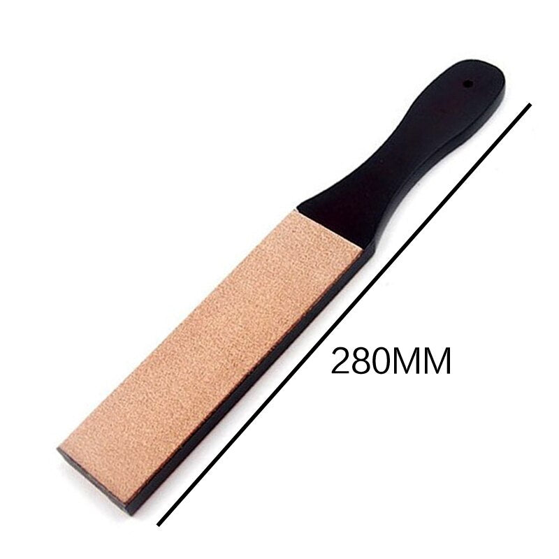 knife sharpening stone Leather