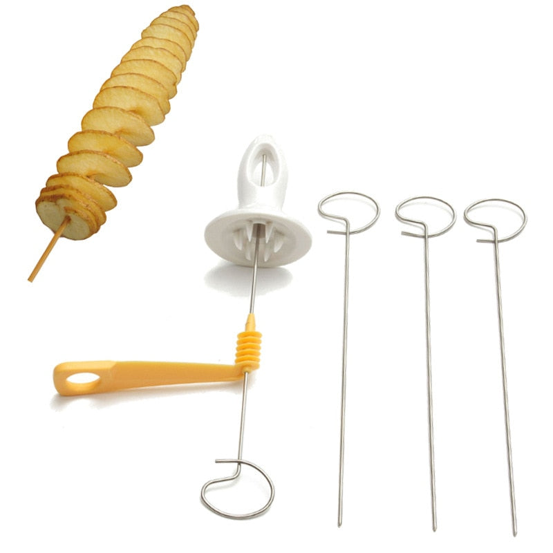 Spiral Potato Cutter Twisted Slice Potato Tower