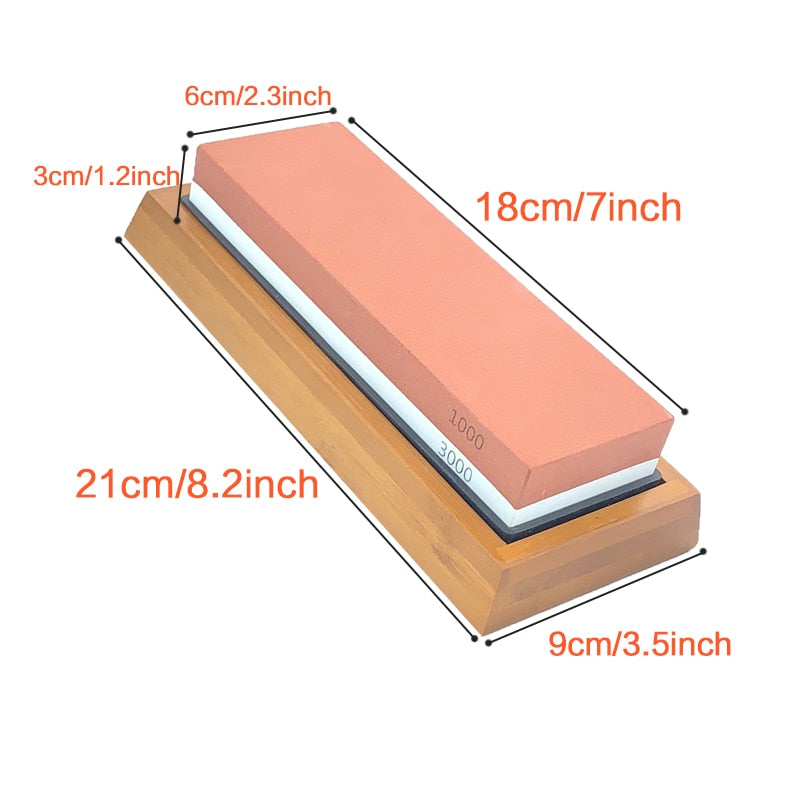 Grit Double-sided Sharpening Stone Base Angle