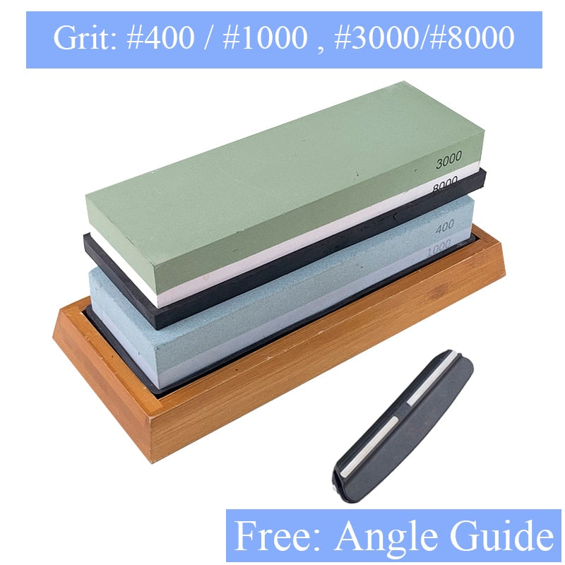 Grit Double-sided Sharpening Stone Base Angle