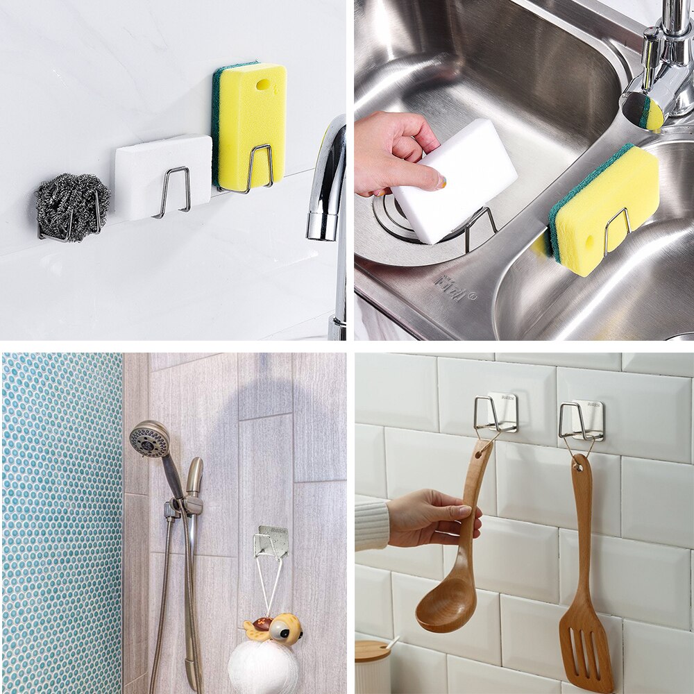 Kitchen Sponges Holder Self Adhesive Sink Sponges