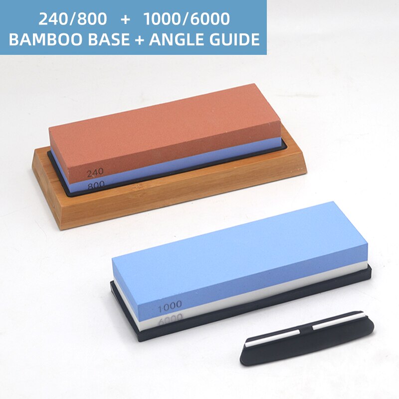 Sharpening Stone Whetstone Dual Side Set Knife