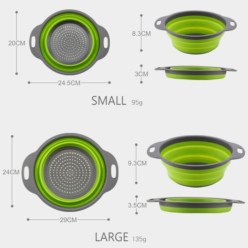 Silicone Strainer Washing Basket