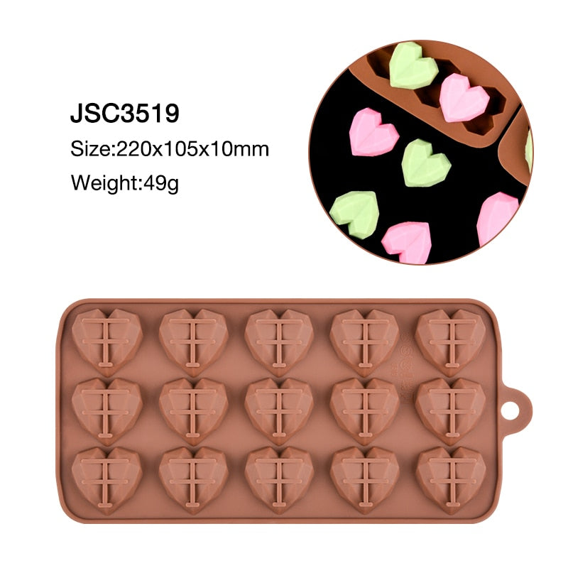 Silicone Chocolate Molds Reusable