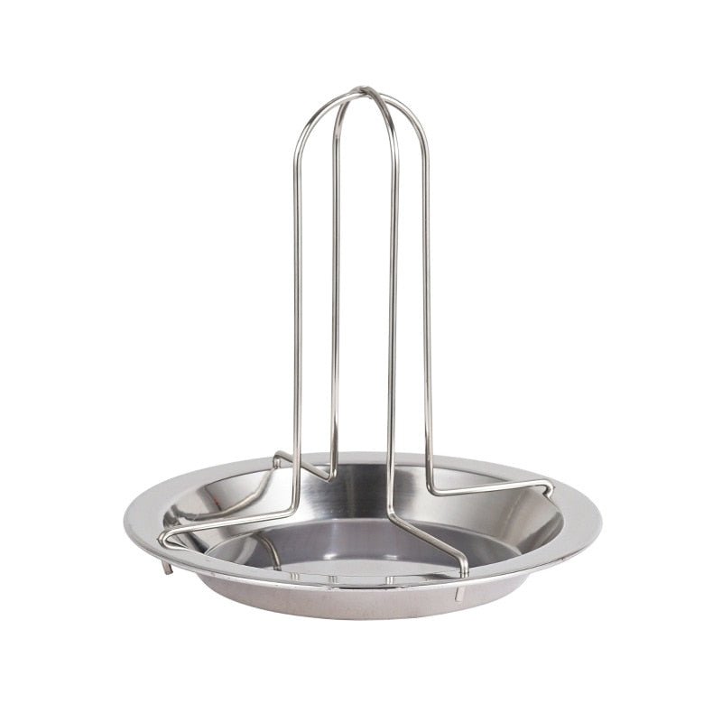 Non-Stick Chicken Roaster Rack With Bowl