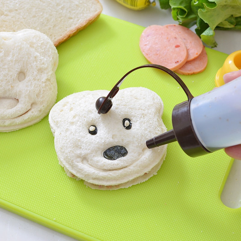 Teddy Bear Sandwich Mold Toast