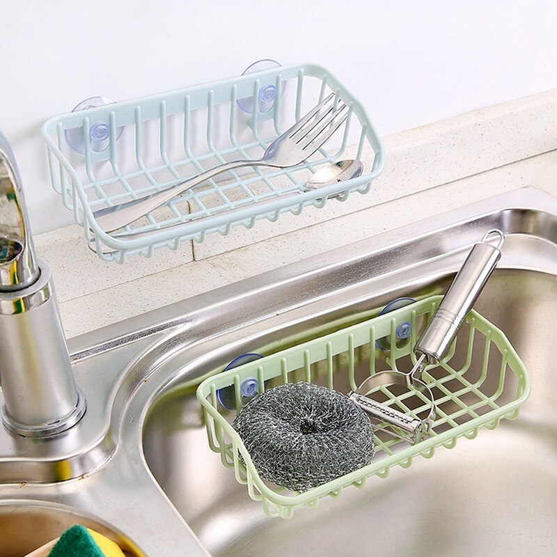 Durable Suction Cup Dishwashing Sponge Holder