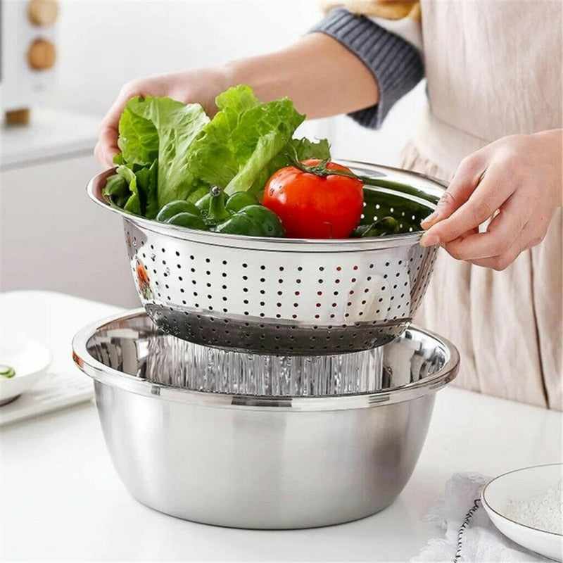 Bowl Drain Basket Kitchen Gadgets