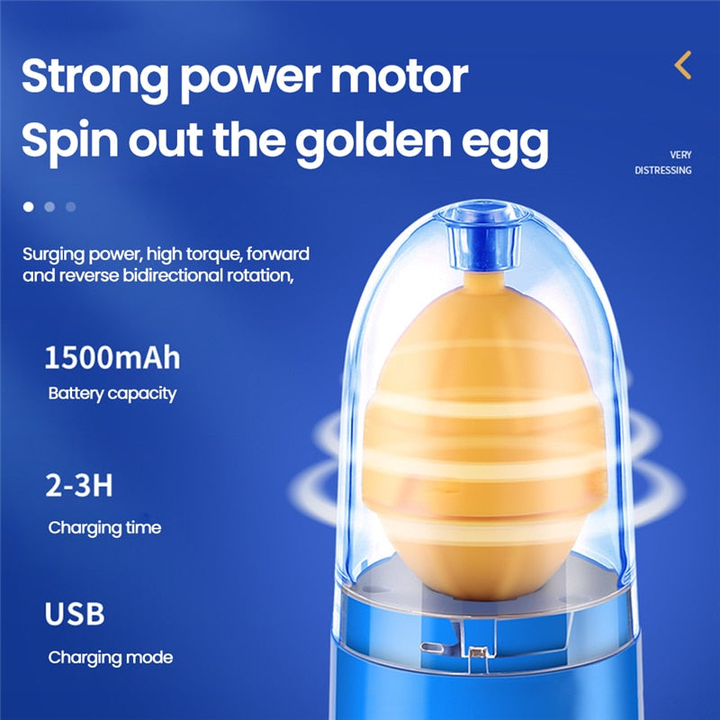 Electric Golden Egg Maker Eggs Yolk White Mixer