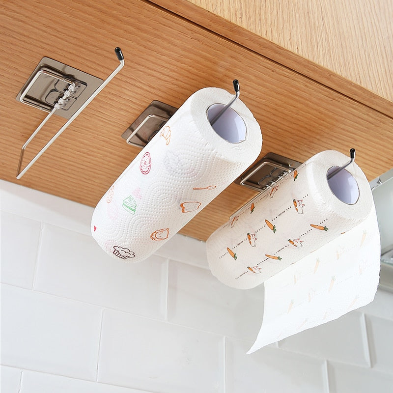 Kitchen Hanging Toilet Paper Rack Roll