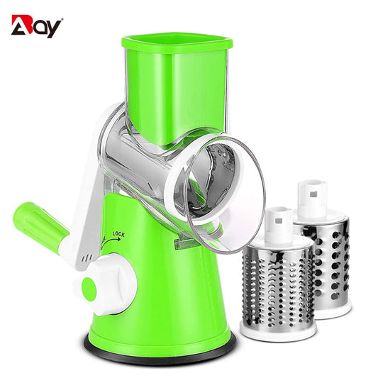 Manual Rotary Grater for Vegetable Cutter Slicer Multifunctional Vegetable Chopper Kitchen Accessories
