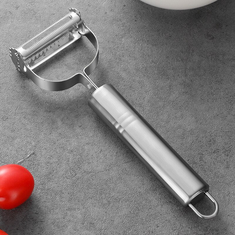 3 Pieces Stainless Steel Peeler Kitchen Gadget Potato