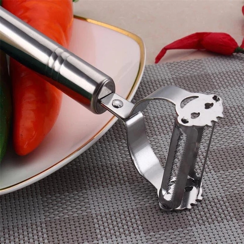 Stainless Steel Peeler Fruit Vegetable Grater Peeler Slice Tool