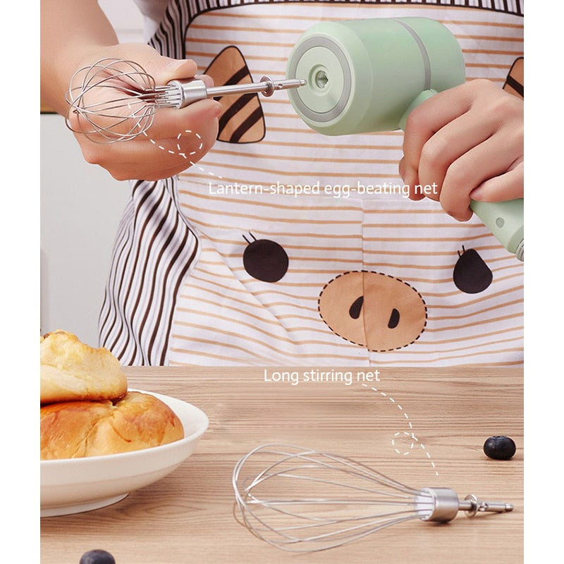 Electric Food Mixer Wireless Portable Hand Blender