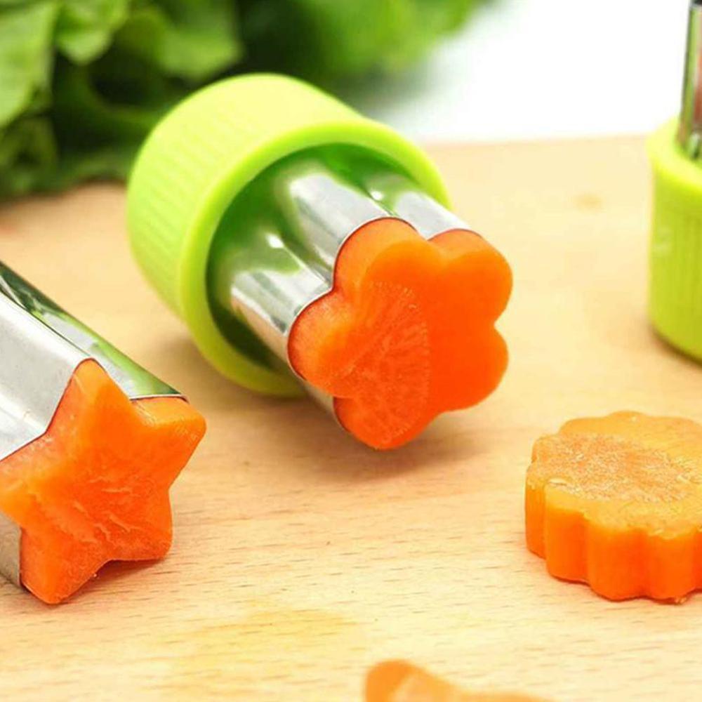 Vegetable Fruit Cutter Mold Flowers