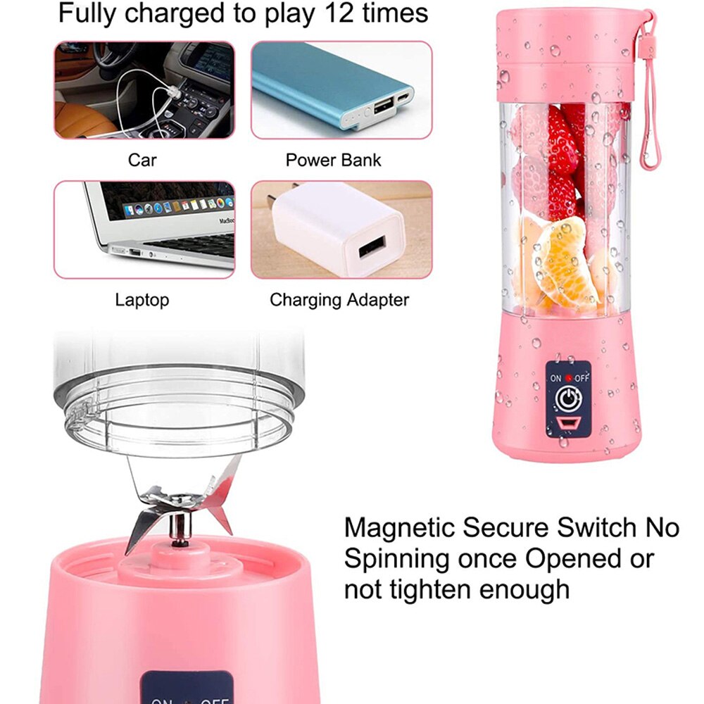 Mini Portable Blender Rechargeable