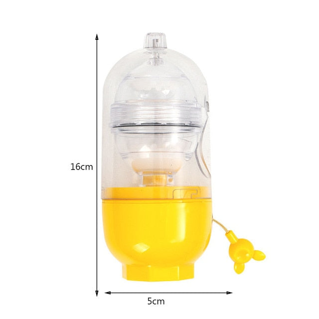 Egg Yolk Shaker Gadget Manual Mixing Golden