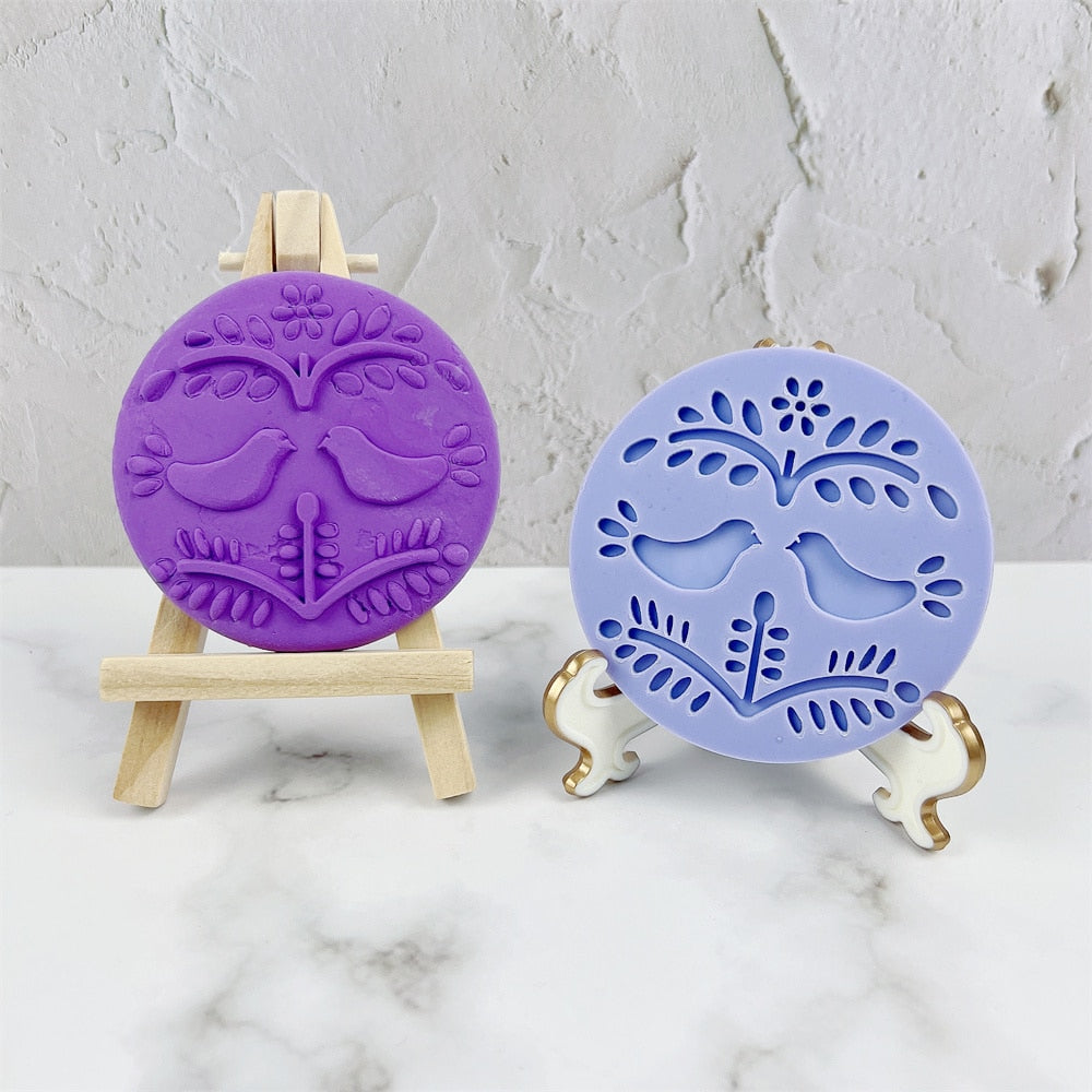 Lover Anniversary Biscuit Mould Stamp