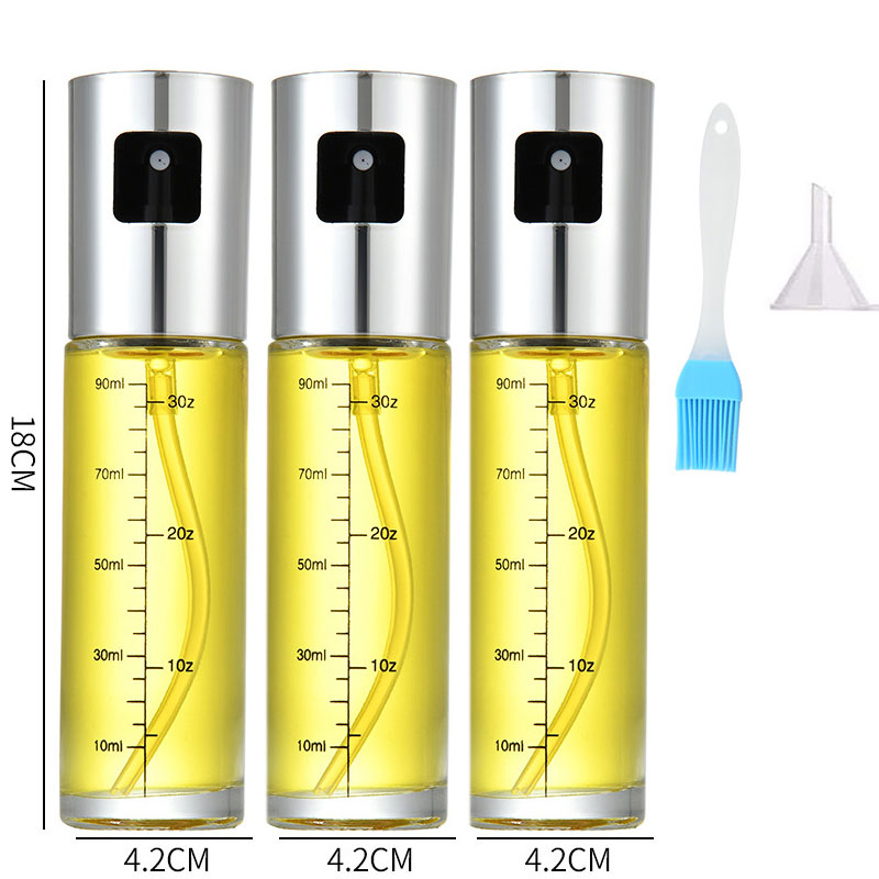 Stainless Steel Olive Oil Sprayer Oil Dispenser Cookware