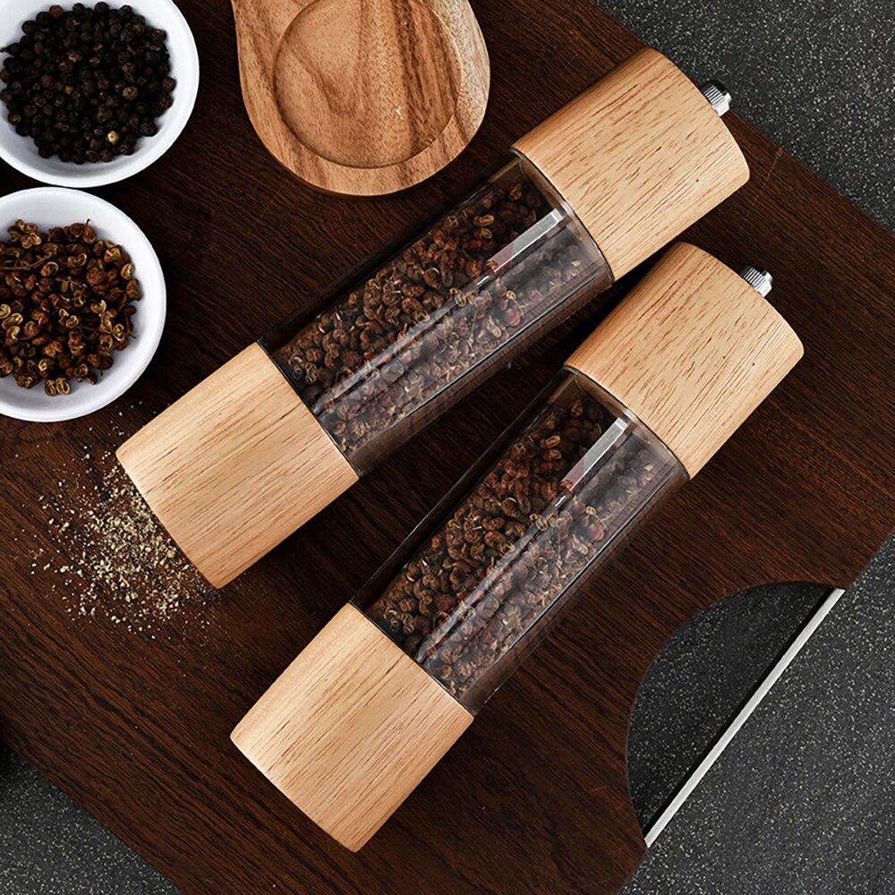 Wood Manual Seasoning Spice Mill