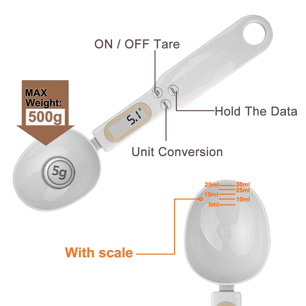 500g Digital Measuring Spoon with LCD Display