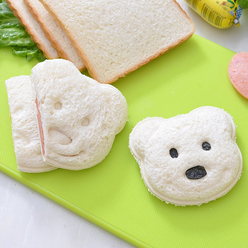 Teddy Bear Sandwich Mold Toast