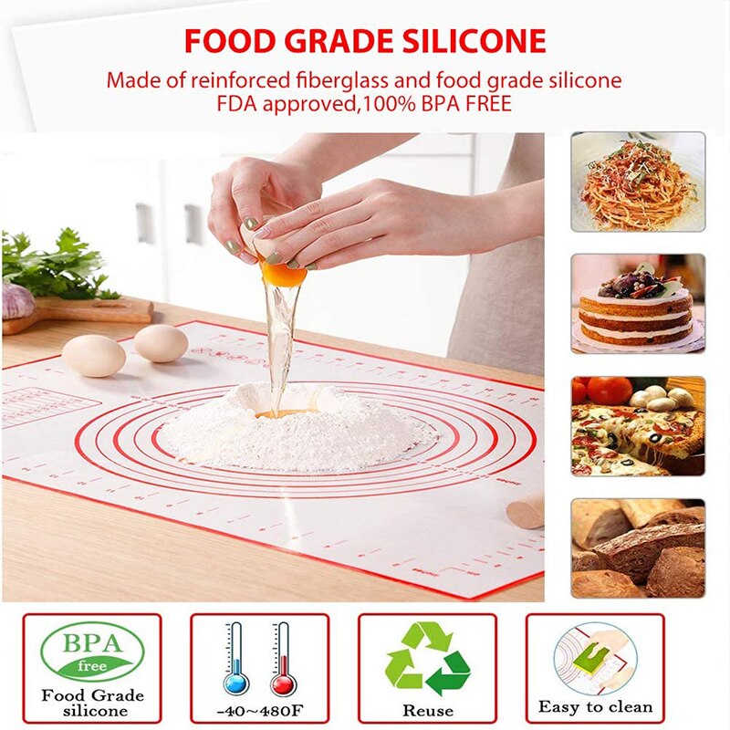 Multi-size Silicone Baking Mat Sheet